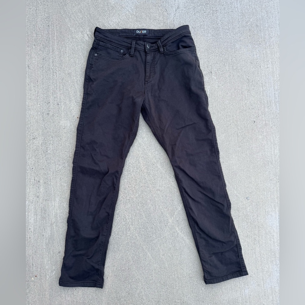 DU/ER Men's nx2 relaxed taper Pants in dark grey